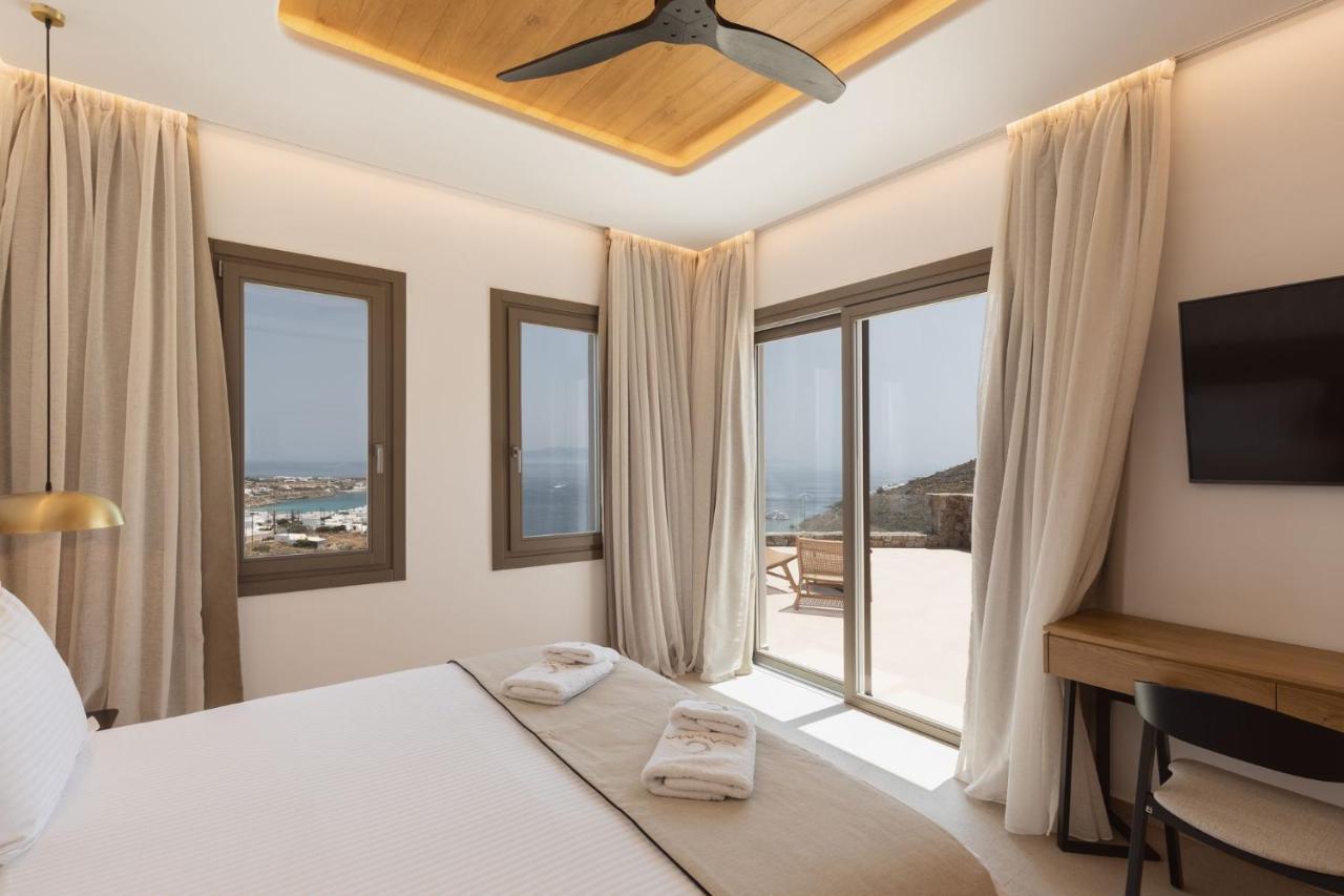 Calma Suites Mykonos Psarou  Exteriör bild