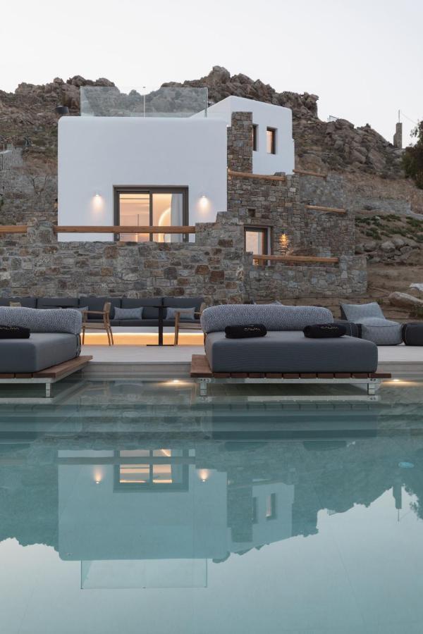 Calma Suites Mykonos Psarou  Exteriör bild