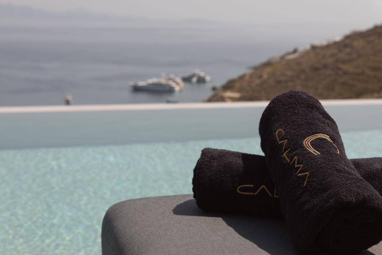 Calma Suites Mykonos Psarou  Exteriör bild