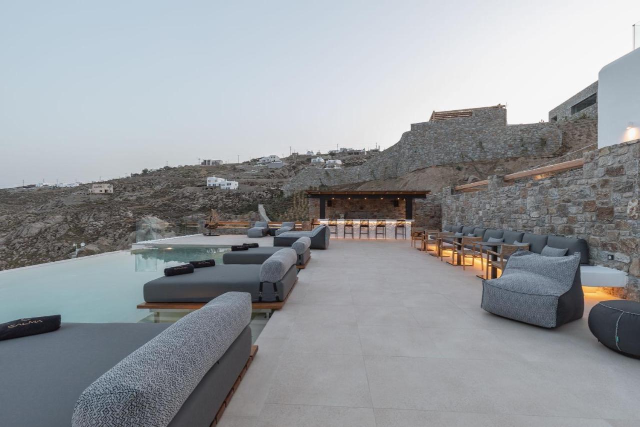 Calma Suites Mykonos Psarou  Exteriör bild