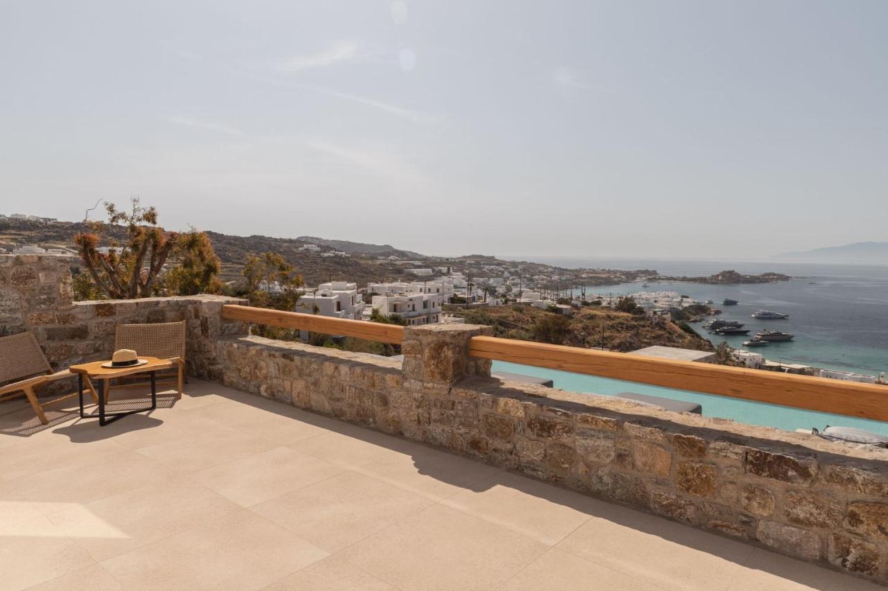 Calma Suites Mykonos Psarou  Exteriör bild