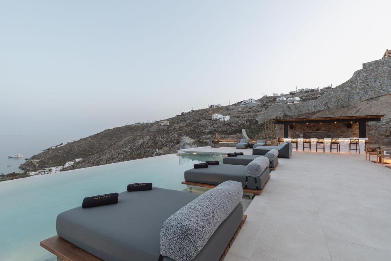 Calma Suites Mykonos Psarou  Exteriör bild