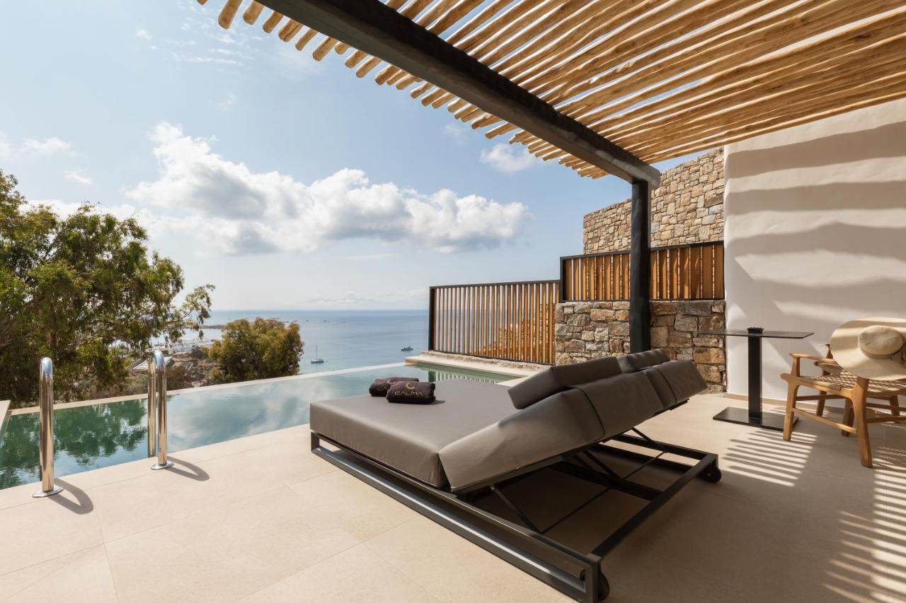 Calma Suites Mykonos Psarou  Exteriör bild