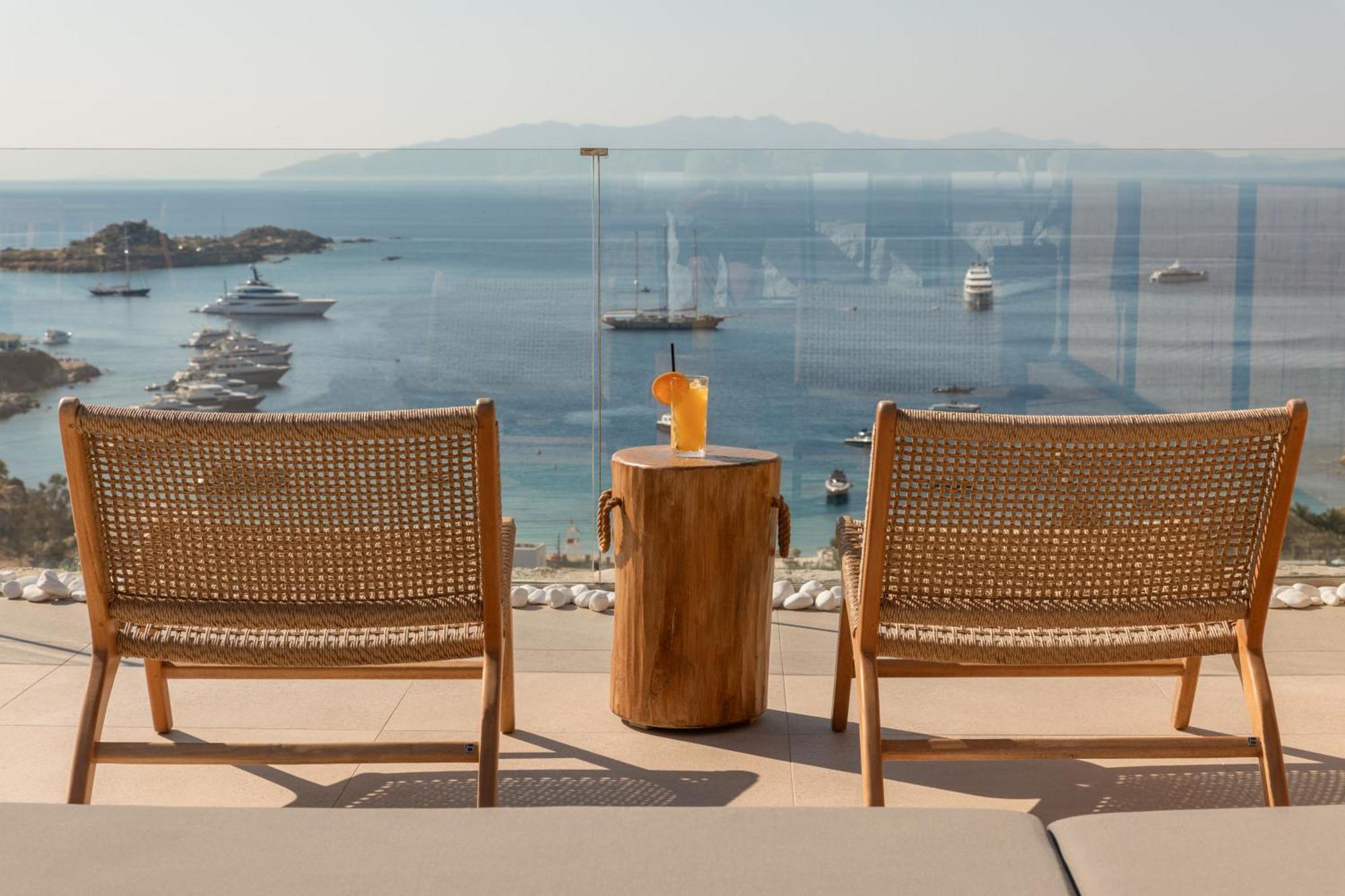 Calma Suites Mykonos Psarou  Exteriör bild