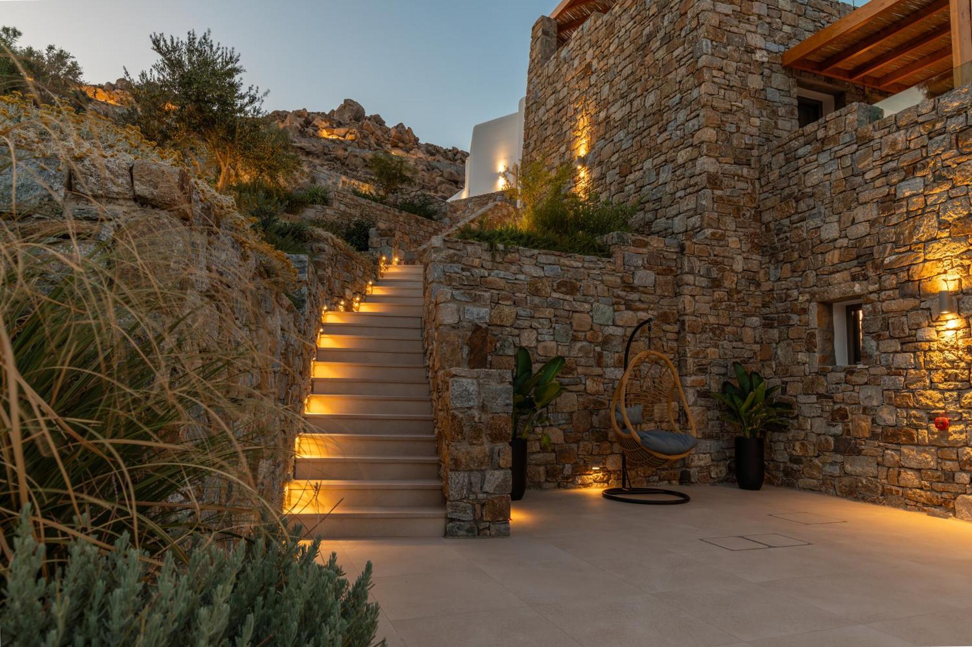 Calma Suites Mykonos Psarou  Exteriör bild