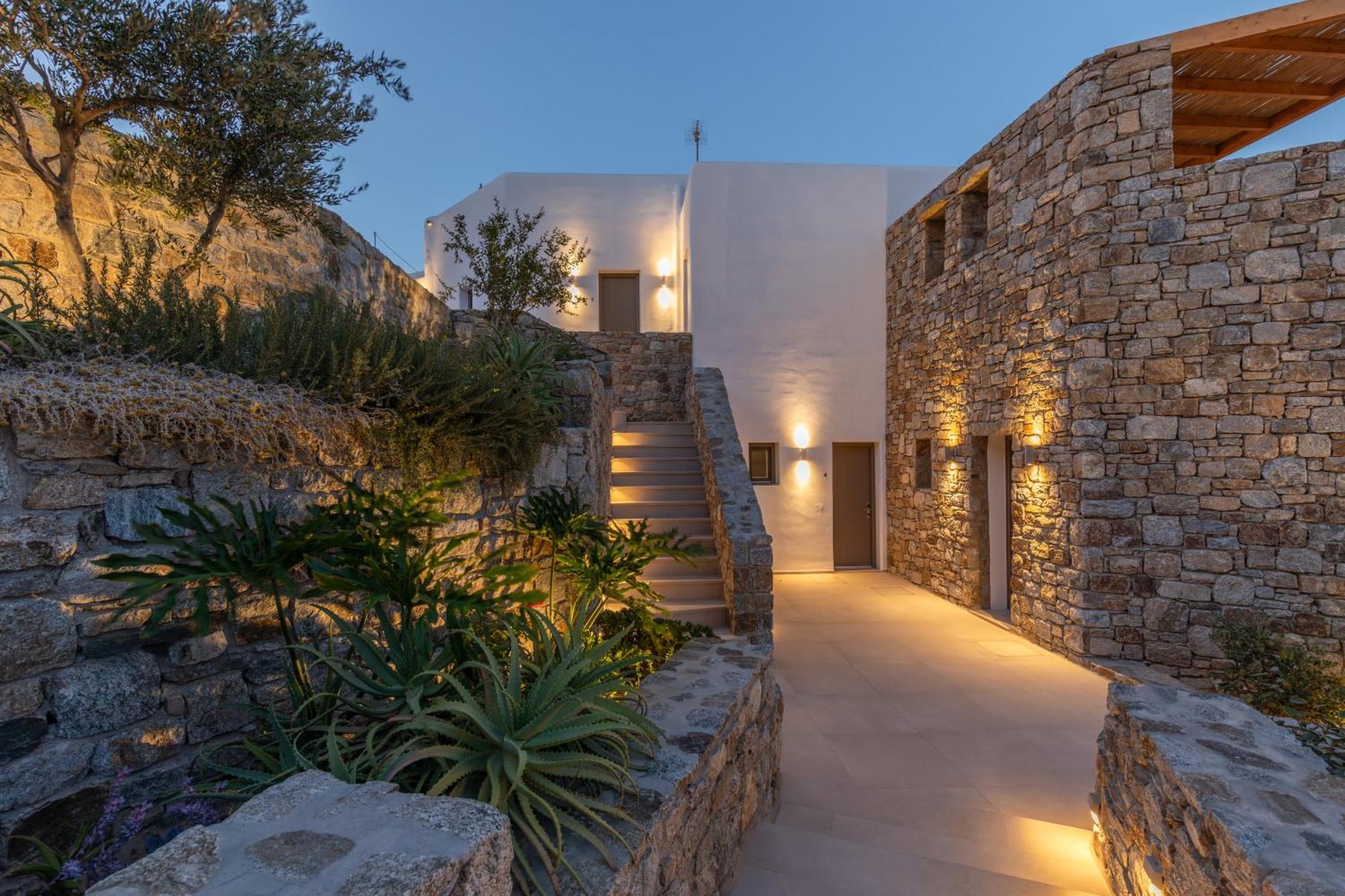 Calma Suites Mykonos Psarou  Exteriör bild