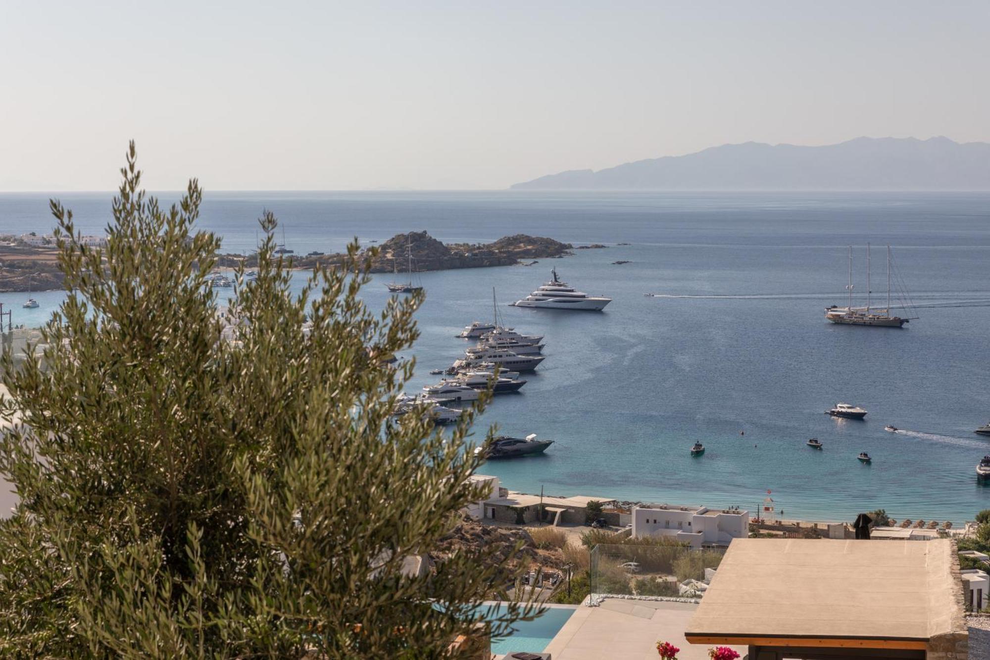 Calma Suites Mykonos Psarou  Exteriör bild