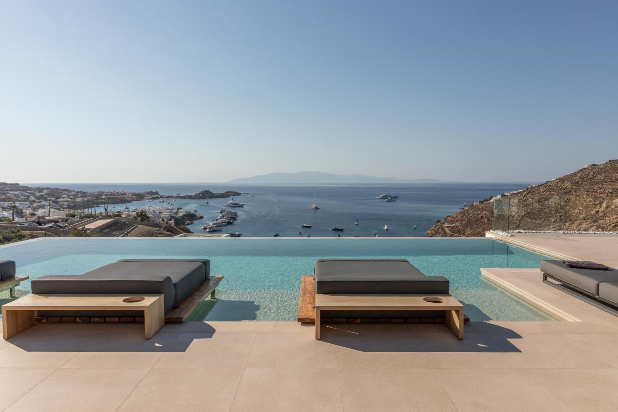 Calma Suites Mykonos Psarou  Exteriör bild