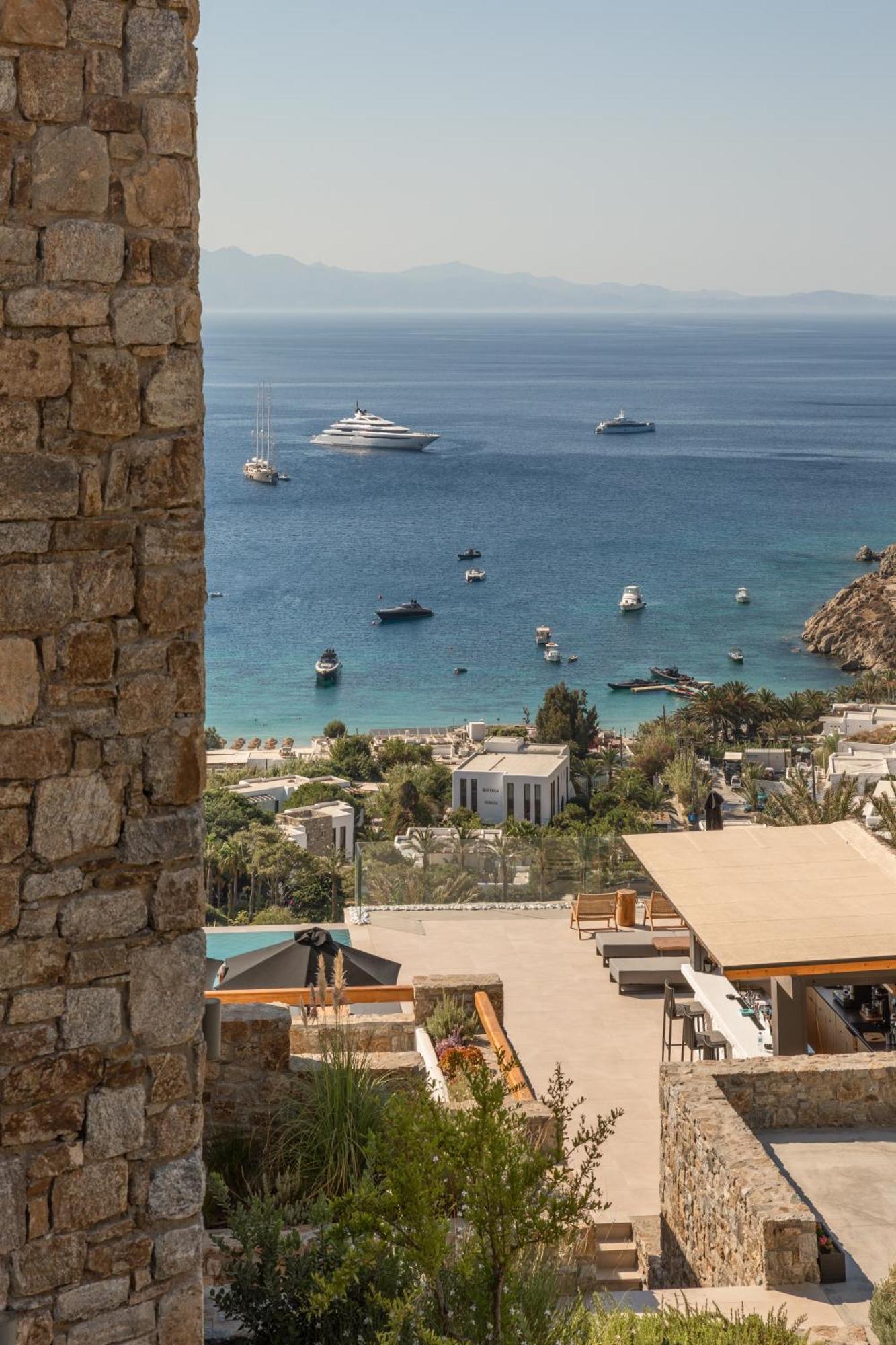 Calma Suites Mykonos Psarou  Exteriör bild