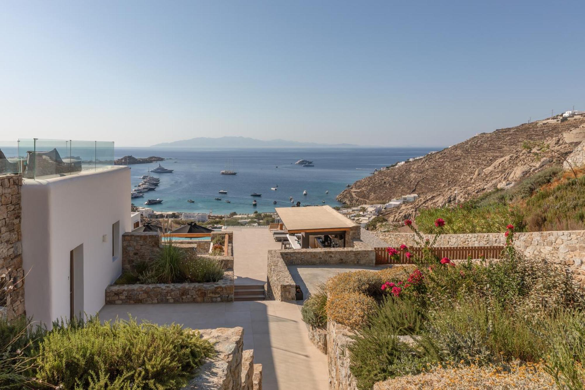 Calma Suites Mykonos Psarou  Exteriör bild