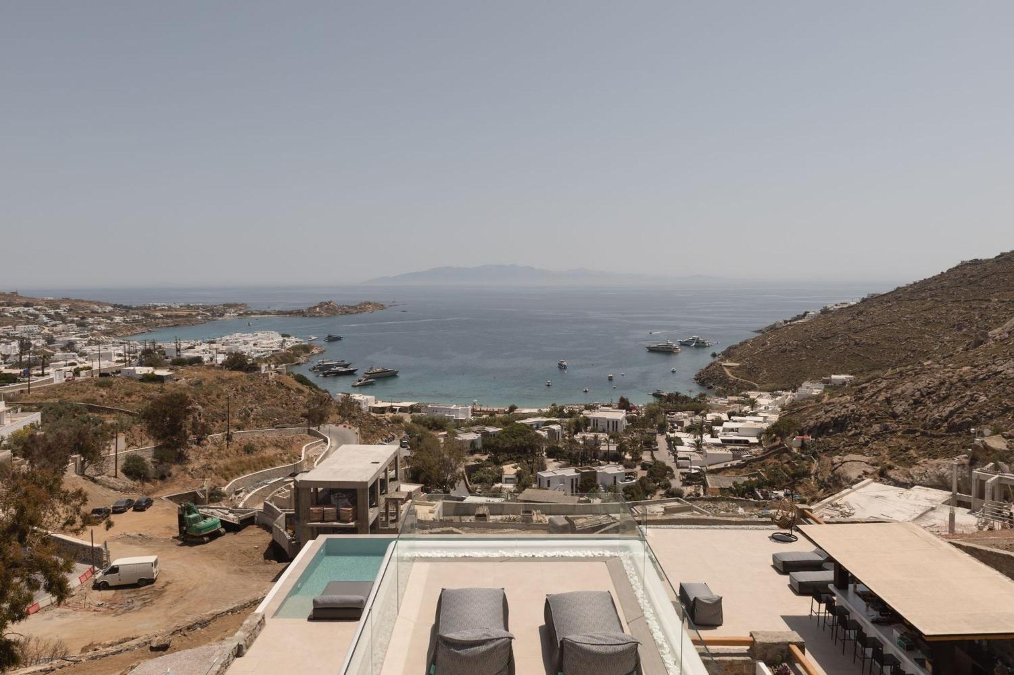 Calma Suites Mykonos Psarou  Exteriör bild